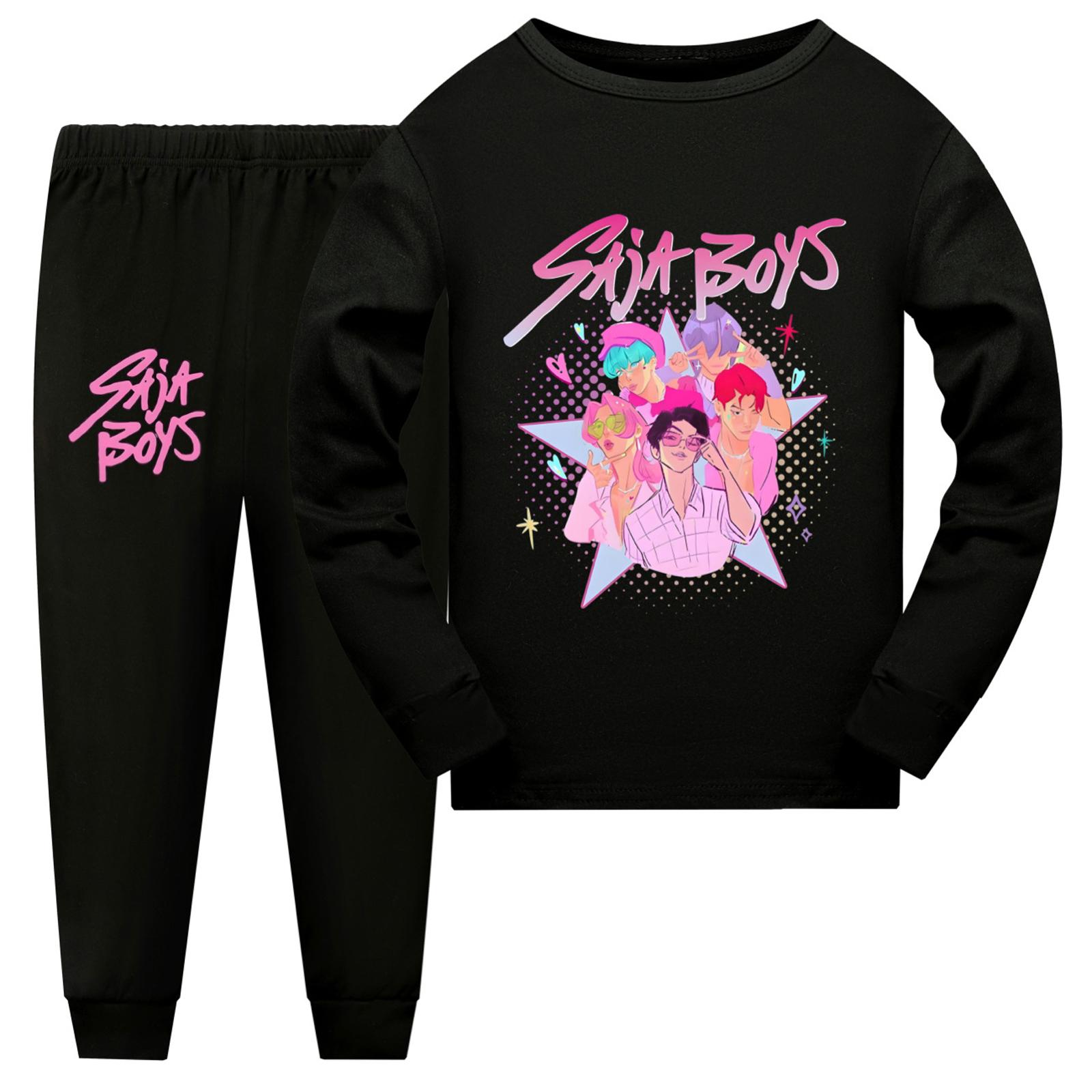 

Детский модный костюм юбка топ с круглым вырезом и длинными рукавами брюки 110