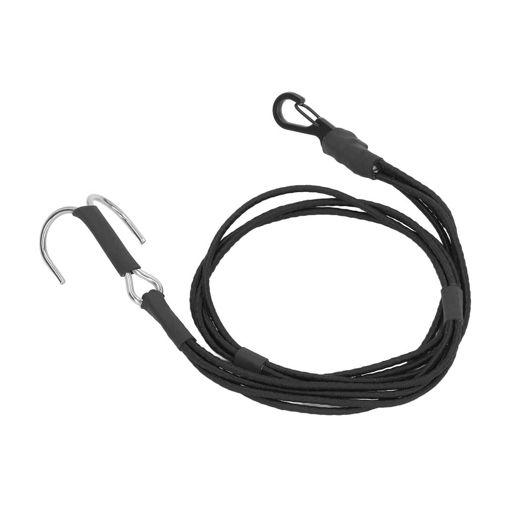 RC Crawler Kinetic Winch Strap Elastic Rescue Towing Trailer Rope Strap with Hooks for 1 10 1 8 RC Car