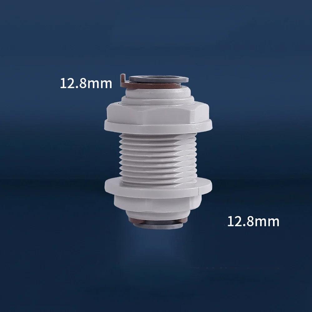 Ajuste 3/8" 1/2" DE X 3/8" Tubo Cotovelo Reto T Conector Rápido de Encaixe POM para Aquário Sistema de Osmose Reversa Filtro de Água RO