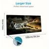 CR7 Mouse Pad, Large Gaming Desk Mat, Non-slip XXL Mousepad for Laptop & Tablet, Mini PC Playmat with Stitched Edges