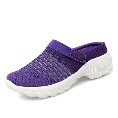 Fashion 2024 New Breathable Comfortable Lightweight Casual Sports Women's Shoes Flying Woven Walking Sandals Spring and Summer Sandals