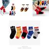 Colorful Spider-man Cotton Socks Featuring Adorable Cartoon Design For Kids