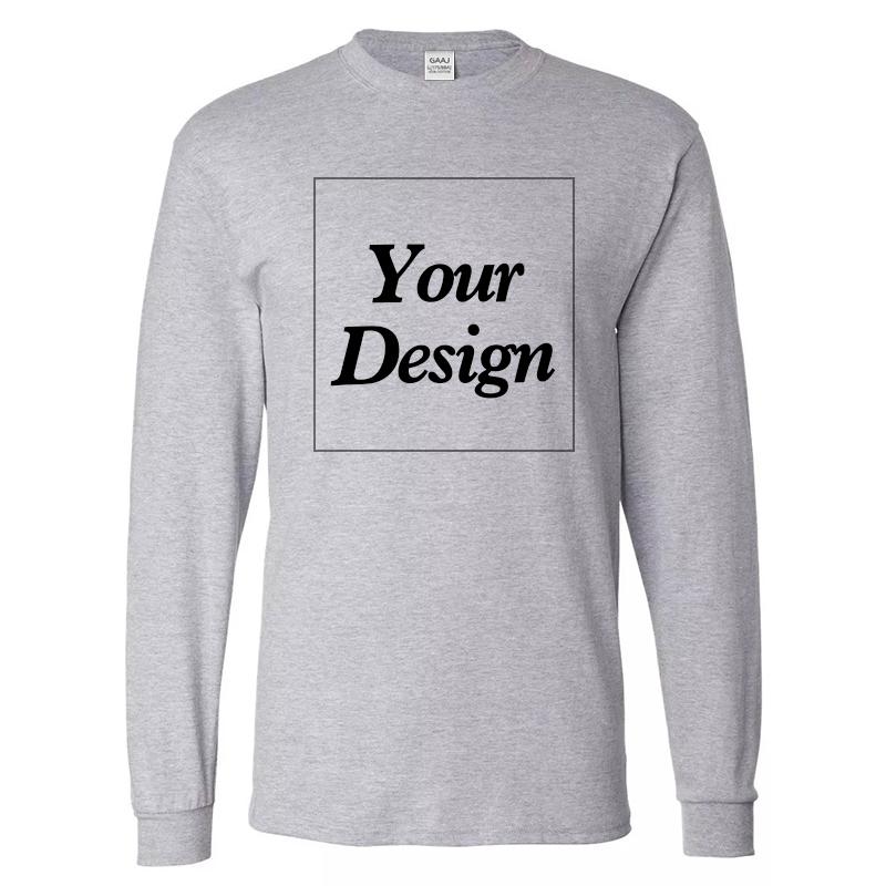 Custom T shirt Customized tshirt Personalized Tee Shirt Diy Print Your Photo Brand Logo Text Men Women 100 Cotton Premium Gift