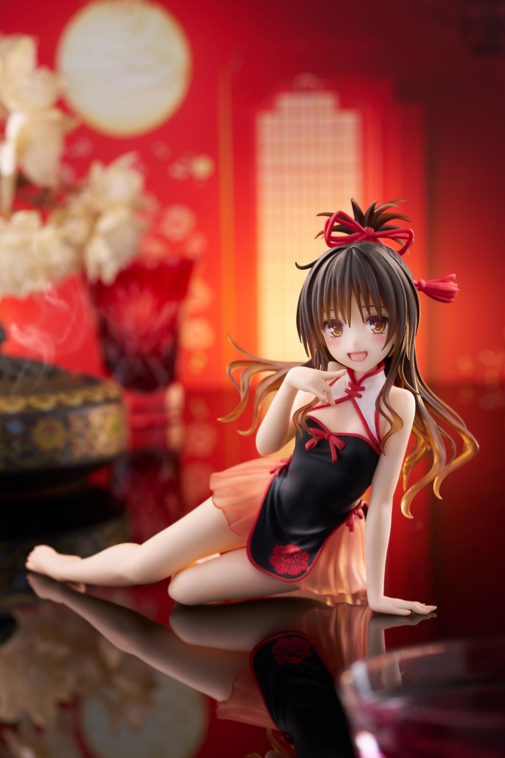 

To Darkness Figure Yuuki Mikan Chinese Dress Desktop Cute 13cm Love-Ru (Yuuki Yuzu) Ver. Size Approx.