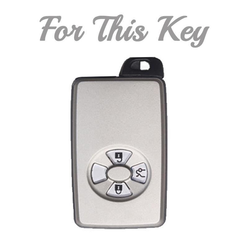 New Tpu Car Remote Key Cover Case For Toyota Avalon Camry Corolla Yaris Smart Key Holder Protector Keychain Auto Accessories