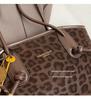 High-Value Women's Fashion Tote: Versatile Leopard Print Large-Capacity Shoulder Bag for Outdoor and Commute
