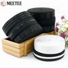 3/5/10M Meetee 20-50mm Silicone Elastic Band for Underwear Non-slip Rubber Webbing Ribbon Garment Bands DIY Sewing Accessories