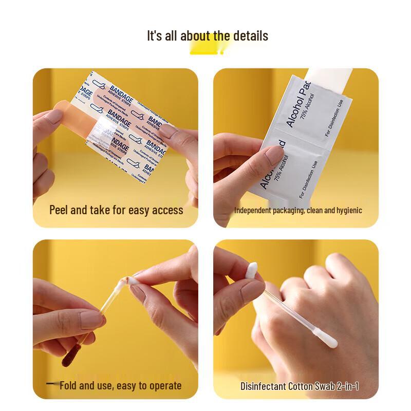 4-in-1 Portable Disinfection & First Aid Kit
