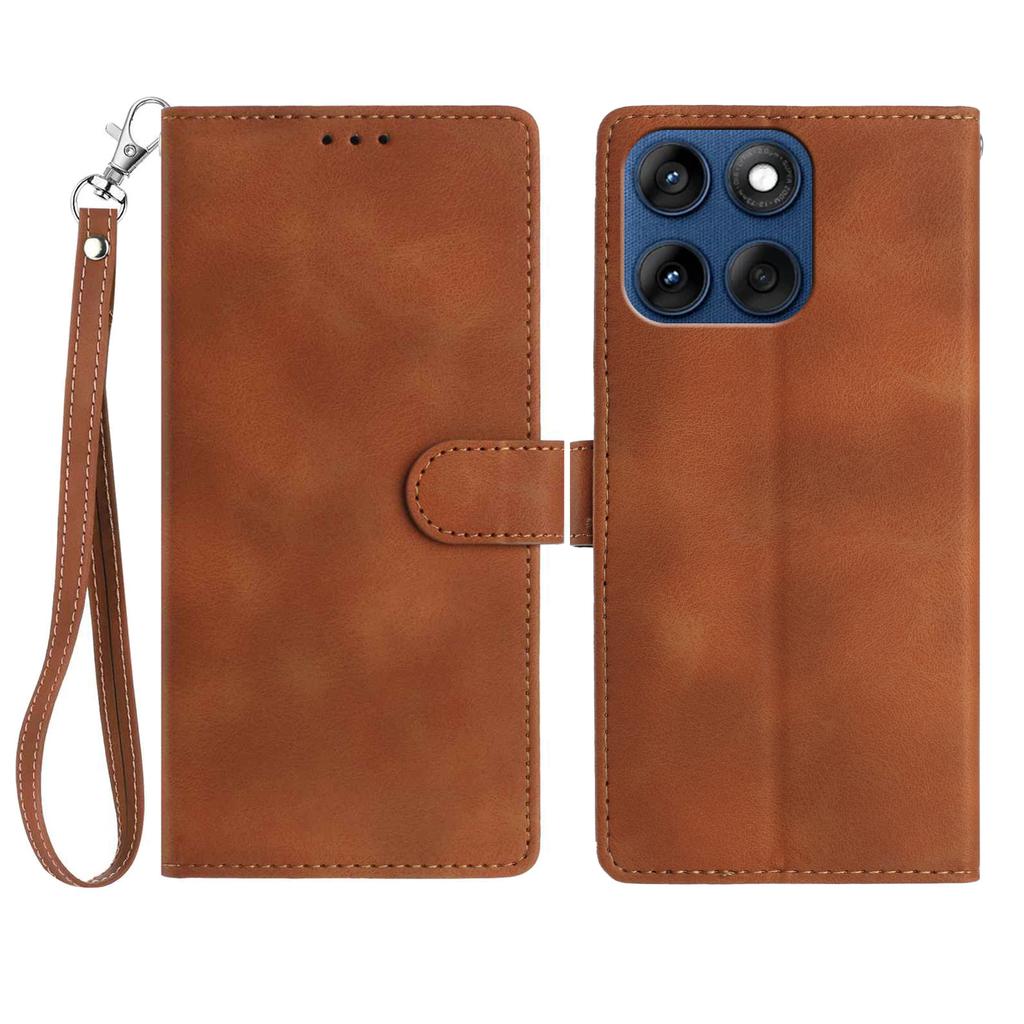 For Motorola Moto E13 E20 G05 G54 Edge 40...Wallet Style Frosted Leather Phone Case, Multi-Card Slots & Stand, Shockproof Protective Cover (8 Colors)