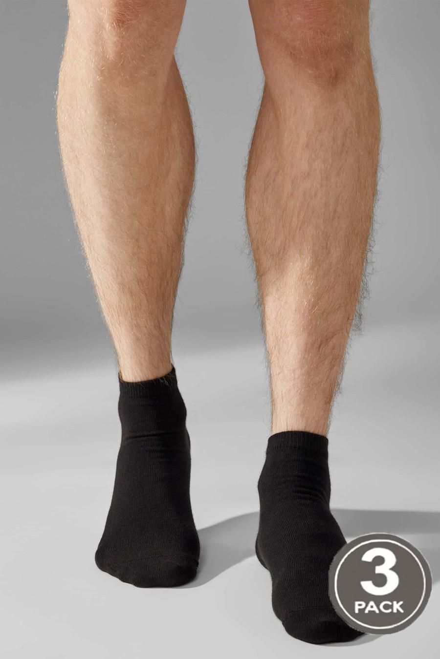 

Шкарпетки, 3 штуки Legs (95546) 43-45 прозорий колір чорний
