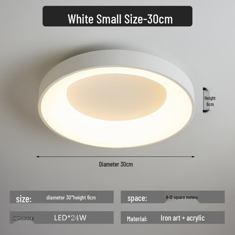 

2025 Nordic Modern Minimalist Ceiling Light for Bedroom & Dining Room