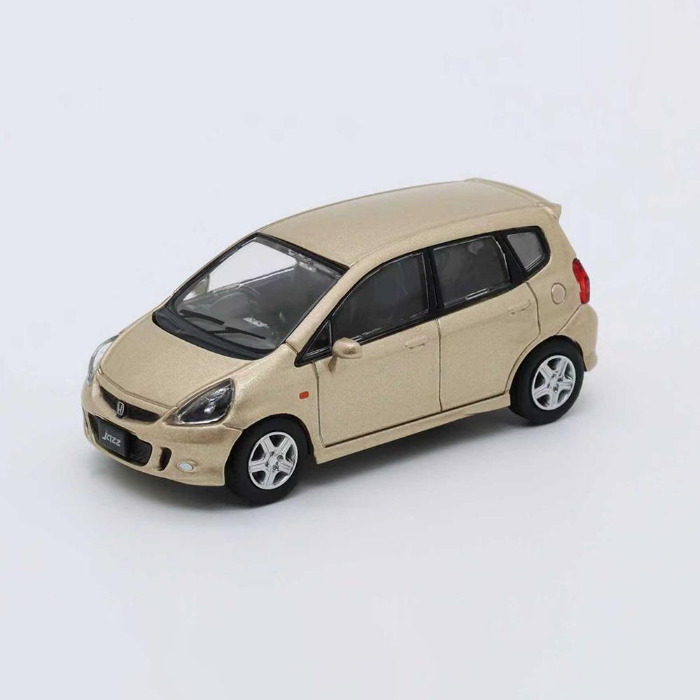 New 1/64 Diecast Car Model Honda Fit Cars Alloy Simulation Small-scale Car Model Miniature Toy Collection Decoration Gifts