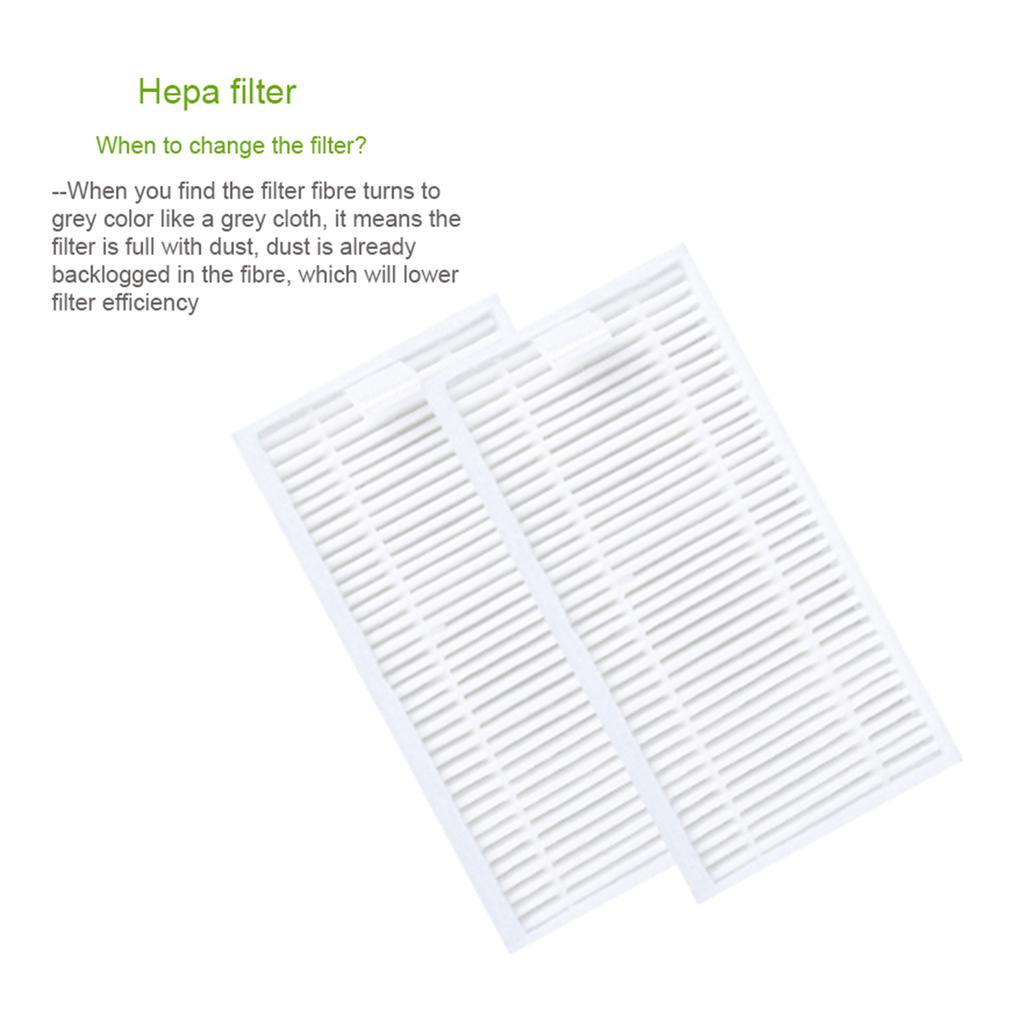 10 Pcs/lot Robot Vacuum Cleaner HEPA Filter Replacement for iLife Robot Vacuum Cleaner, V3, V3S,