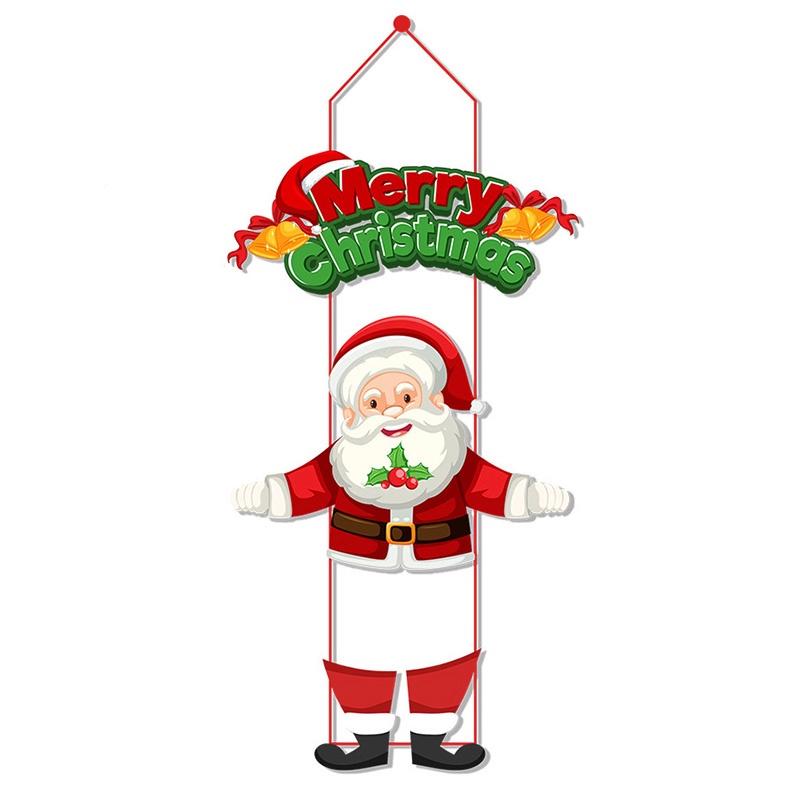 Christmas Door Hangings Set Of 3pcs In Different Styles Perfect For Merry Christmas