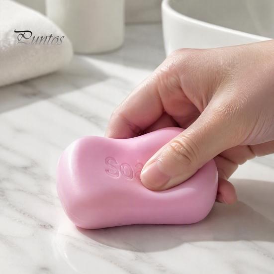 Stretchy Soap Toy Simulation Stress Relief Toy, Squeezable Sensory Fidget Skin Friendly Toys Soft Pinch for Home and Office Use
