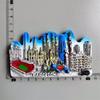 Spanien Kühlschrankmagnete Touristensouvenir Cordoba Barcelona Mallorca Sevilla Kantabrien Reisegeschenke Magnetische Kühlschrankaufkleber
