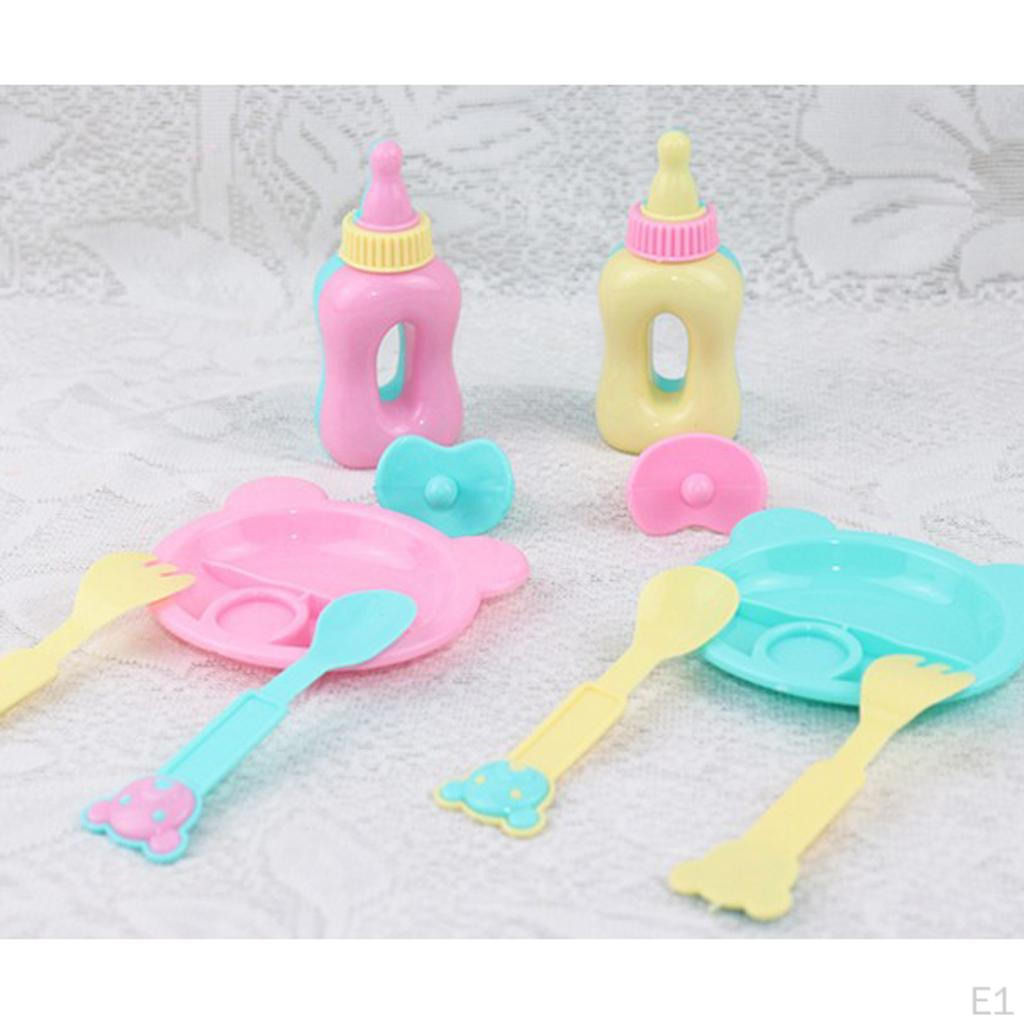 5 Pieces Plastic Cutlery Set Tableware Model For 25cm