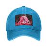Charlie And Vaggie Valentines Hazbin Hotels Denim Cap Casual Baseball Caps Adjustable Hat Summer Unisex Baseball Hats