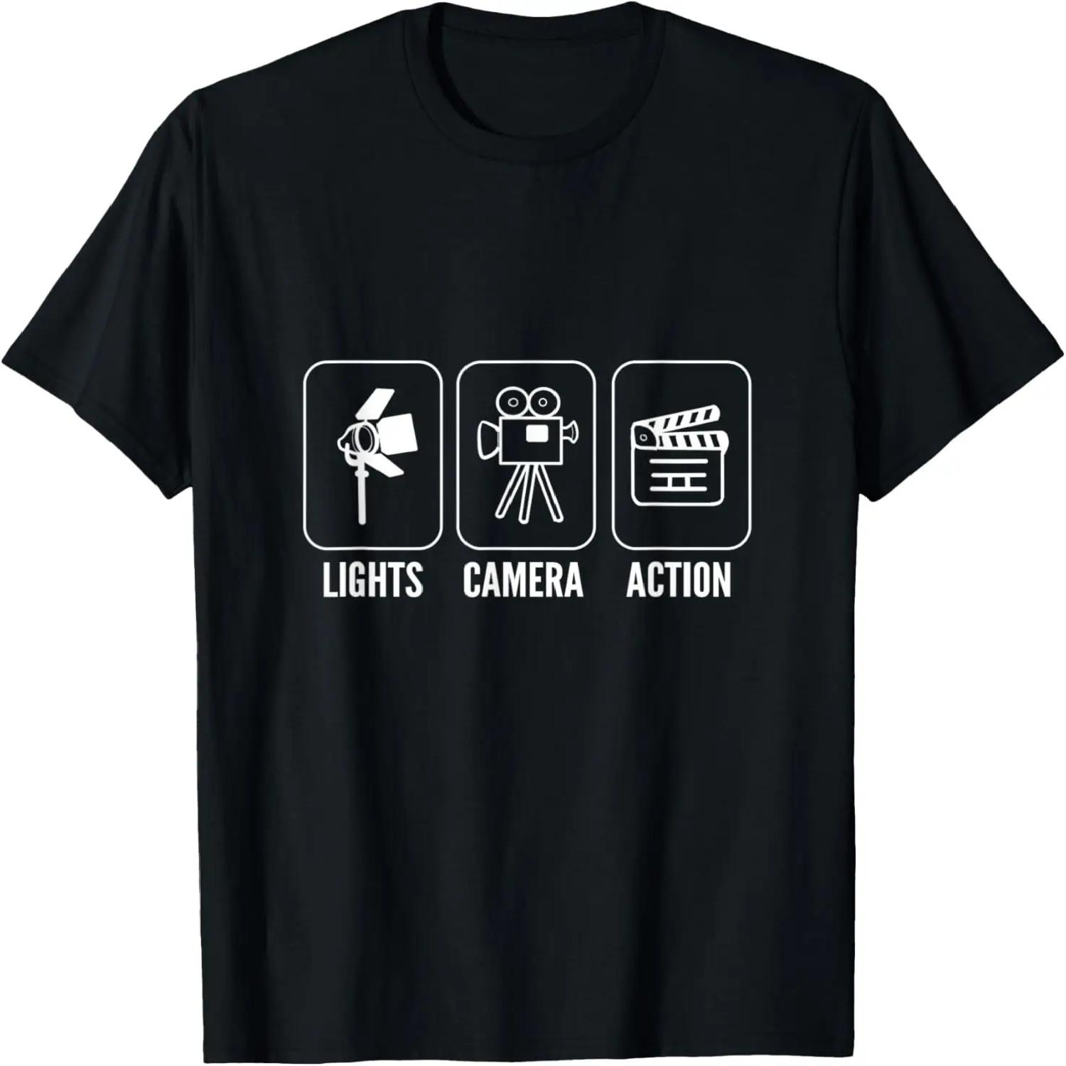 Film Director Cinematographer Filmmaker Camera crew T-Shirt XXXXXL чёрный