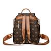 Retro Print Backpack Women's Multi-Functional Travel Small Backpack Commuter Backpack