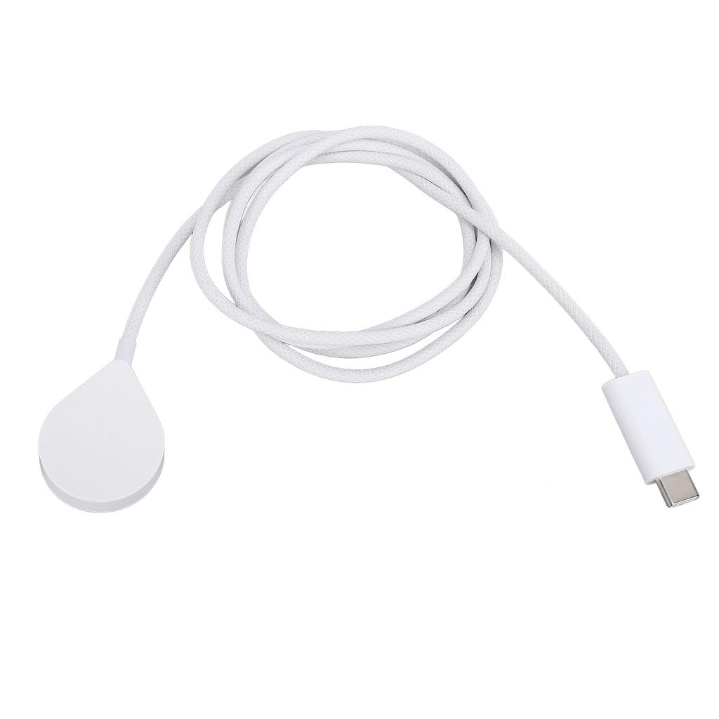 Watch Portable Magnetic Charging Dock Wireless Fast Charger Stand Holder Type C Braided Cable for