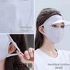 Women’s Anti-UV Breathable Ice Silk Face Mask - Sunshade and Eye Corner Protector 3D Hat