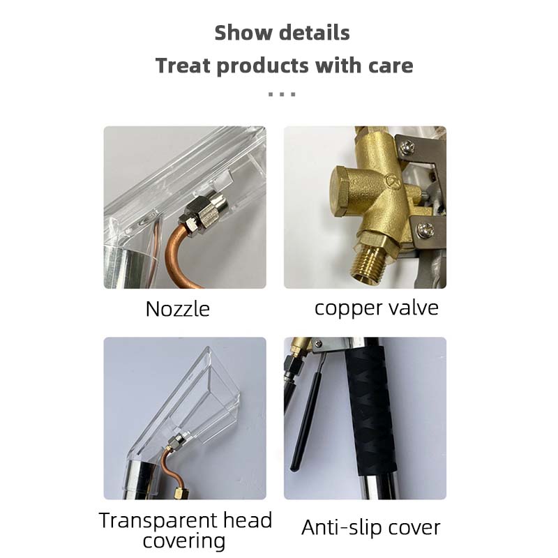 Carpet Extractor Carpet Vacuum Cleaner Upholstery Auto Furniture Cleaning Hand Tool Suction Machine Tool Cleaning Injection