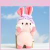 Adorable Plush Rabbit Keychain Soft Toy For Kids Cute Decor With Pp Cotton Filling