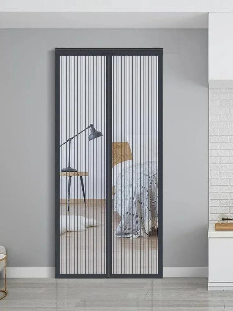 

Магнитная москитная сетка FlipperZero ОкноДверь Сетка от насекомых EcoFlow Защитные шторы ДомСадУлица Погодоустойчивая 90x210cm чёрный