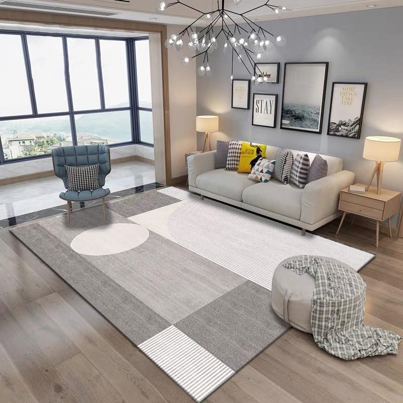 

VIKAMA Summer Door Carpet, Living Room Floor Mat, Bedroom Coffee Table, Light Luxury Carpet, Refreshing And High-End Home Decora 80X120CM