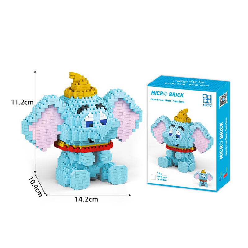 

1856Pcs+ Cartoon Nano Blocks Lion Timon Pumbaa Figures Diamond 3D Model Micro Building Blocks for Adults Mini Bricks Mini Block Without Box