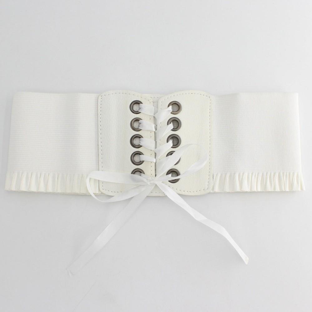 

Elastic Waist Strap Wide Waist Bands Hot Waistband Strap For Skirts Dress Top Clothes белый