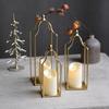 3x Candlestick Holder Candle Lantern Sturdy Modern for Farmhouse