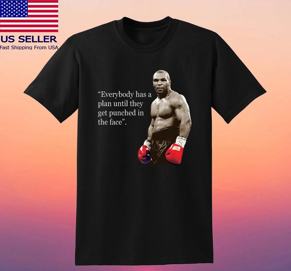 Mike Tyson Quote Men's Black Size S-5XL
