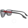 Prada Linea RoSSa Polarized Dark Grey Mirror Square Men S SunglaSSeS pS 02wS Ufk07h 57