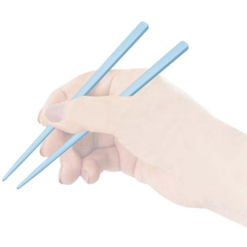 Skater Chopsticks and Chopstick Case Set, Disney Ariel, Turquoise, 18cm, Antibacterial, Adult Size, Made in Japan, ABC3AG-A