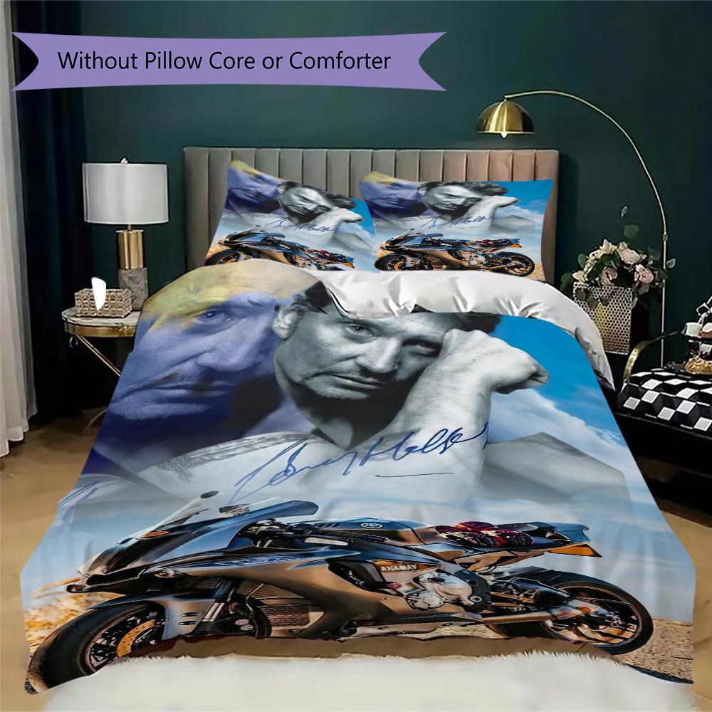 French legendary rock singer and actor Johnny Hallyday provides comfortable bedding covers and pillowcases for home use (without core) K18