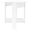 Dining Table 138 x 70 x 73.5 cm Engineered Wood White Rectangular
