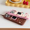 3D Cartoon Cream Chocolate Telephone Antenna Design Soft Silicone Phone Case For iPhone 17 16 15 14 13 18 Pro Max Shockproof Cover