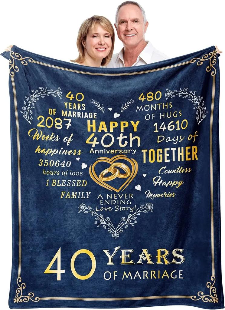 50th Anniversary Gift, 50th Anniversary Golden Wedding Day Couple Gift for Parents and Grandparents, Gift for Husband and Wife