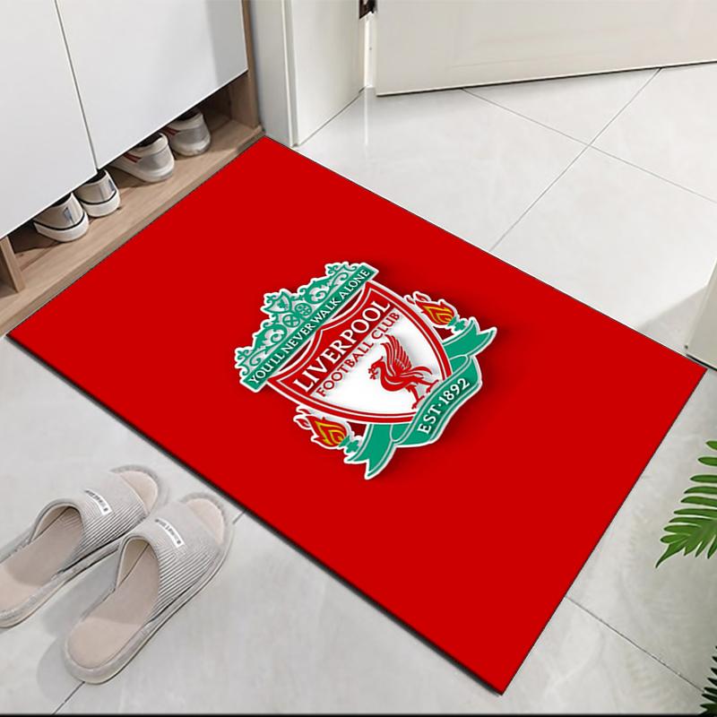 Liverpool Football Club Printed Carpet, for Office Chair Living Room Bedroom Kitchen Room Decor Gifts.