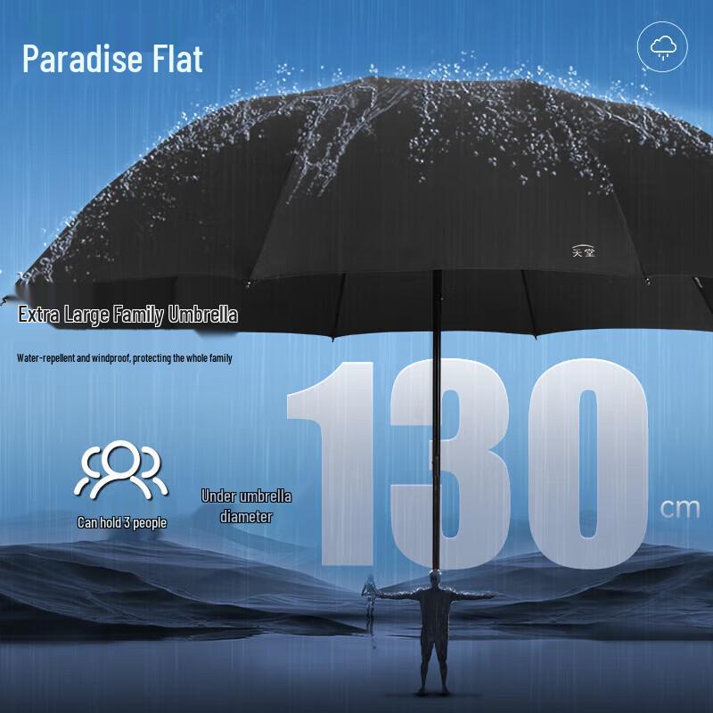 

Heaven 10-Rib Double Folding Umbrella