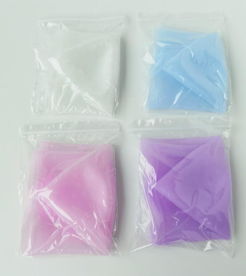 DIY and Hair Salon Reusable Silicone Hair Highlighting Dyeing Cap Coloring Hairdressing Hair Cap Hat with Hook