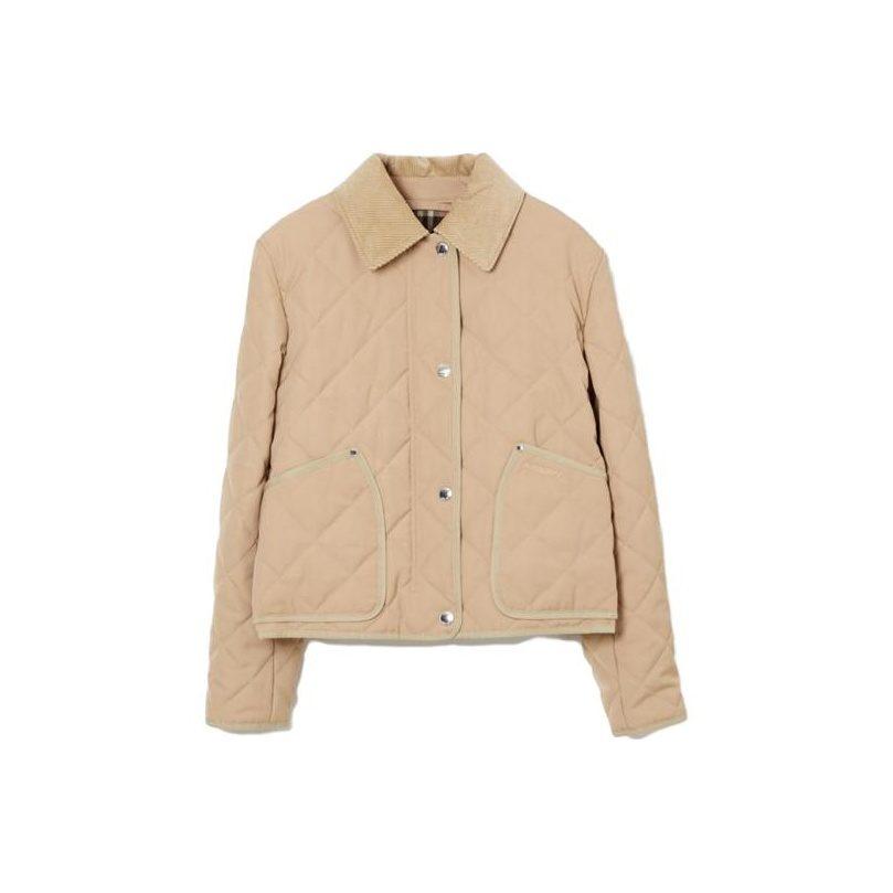 Burberry FW23 Puffer Jacket Regular Fit Women's Umber 80785201