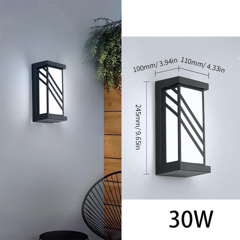 Led Outdoor Wall Light Waterproof IP66 Led Outdoor Lighting Porch Lights Balcony Garden Lights Outdoor Wall Lamp