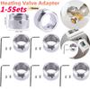 1-5 Sätze Heizungsventiladapter M30X1.5 Edelstahl Heizkörperventil Thermostatkopfadapter mit Streifen für Ra Rav Ravl Ventil