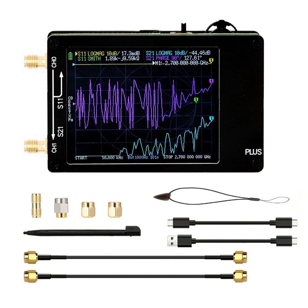 

For NANOVNA 50KHz to 2.7GHz Portable Vector Network Analyzer with Antenna Analyzer and Multi Device USB Compatibility