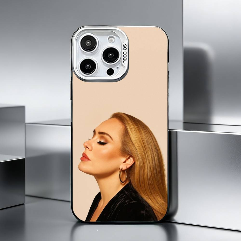 Singer idol A-Adele A-Adkins-AA Phone Case For iPhone 17,16,15,14,13,12,11 Plus,Pro Max,XS,Colored silver phone case iPhone12PRO