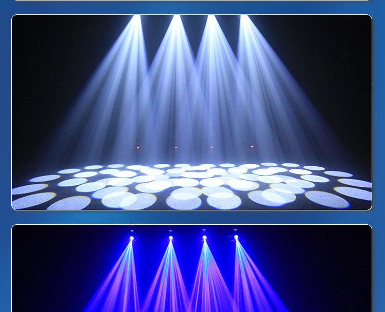 100W Stage Beam Light: DMX Moving Head with Rotating Patterns and Color Effects for KTV Atmosphere