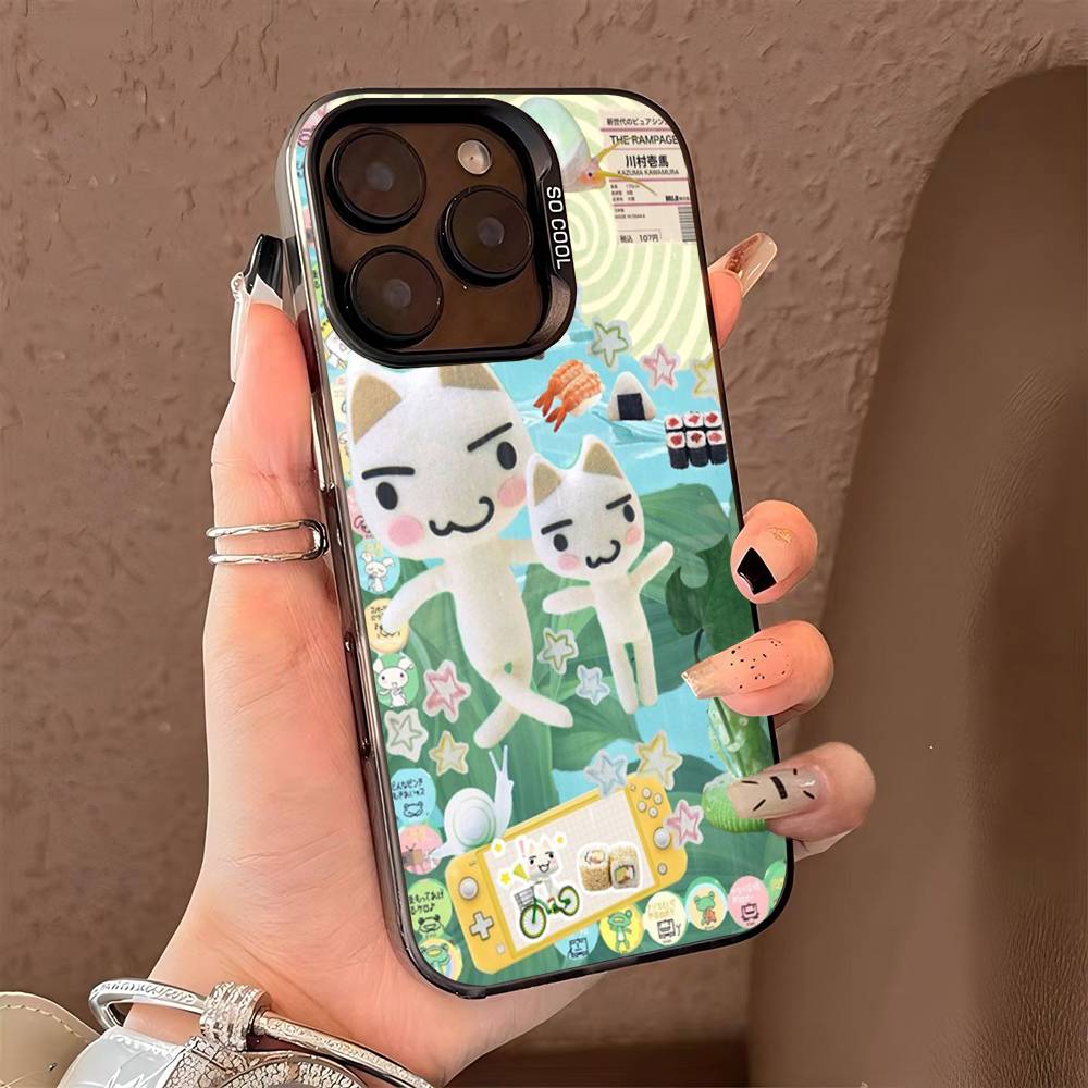 

Cute Toro Inoue Cat Phone Case For iPhone 16 15 14 13 12 11 Pro Max Matte Shockproof Back Anti Fall Matte Cover iPhone 16 pro